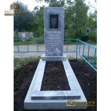 Мраморный памятник - Прямой   PM0023 — ritualum.ru